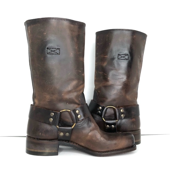 NEW Frye 150th Anniversary Harness Boots Women’s 6 Shoes - Picture 9 of 16